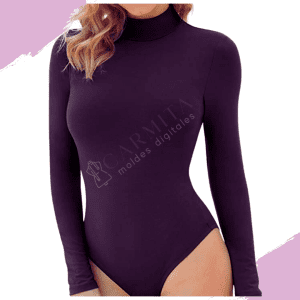 body-cuello-halter-manga-larga